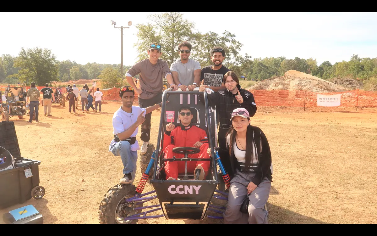 The CCNY Baja SAE team